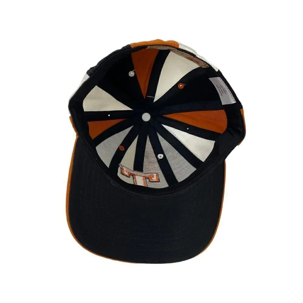 Vintage Twins Enterprise Texas Longhorns Pinwheel Wool Hat 7 1/8